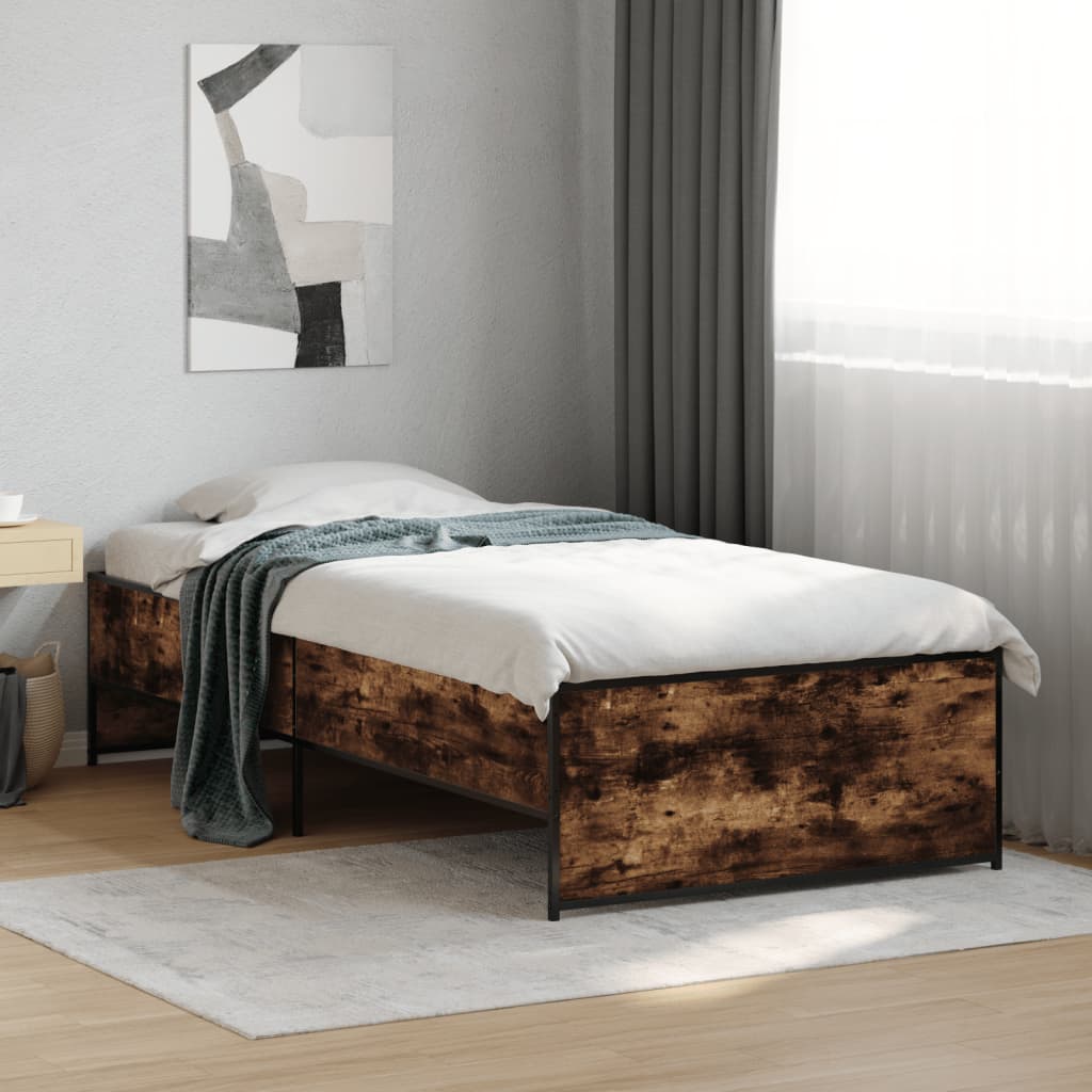 Bedframe Smoked Oak 90x200cm