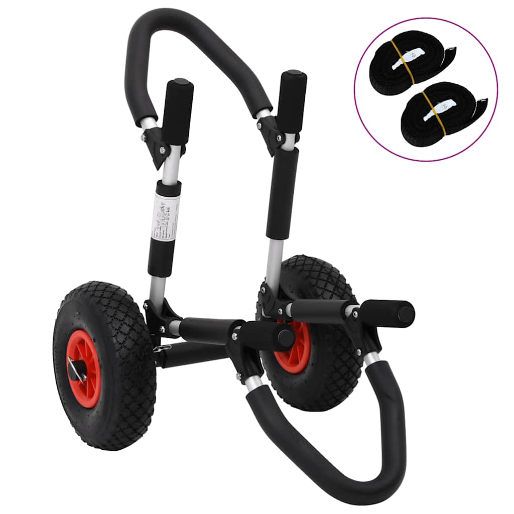 SUP Trolley for Surfboard Foldable 45 kg Aluminium