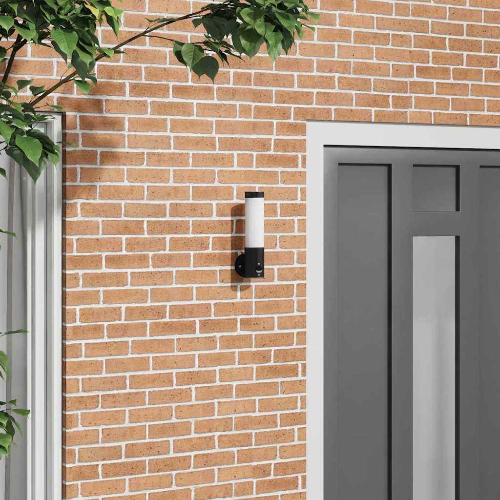 TONGLEN Outdoor Wall Light 12x7.5x29 cm Stainless Steel - Black