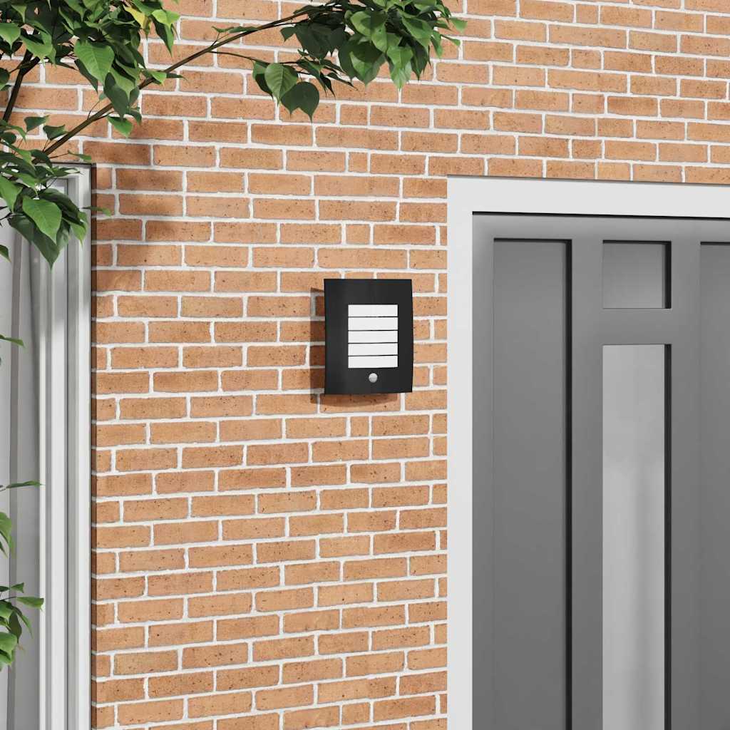 TONGLEN Outdoor Wall Light 23.5x9x26 cm - Black