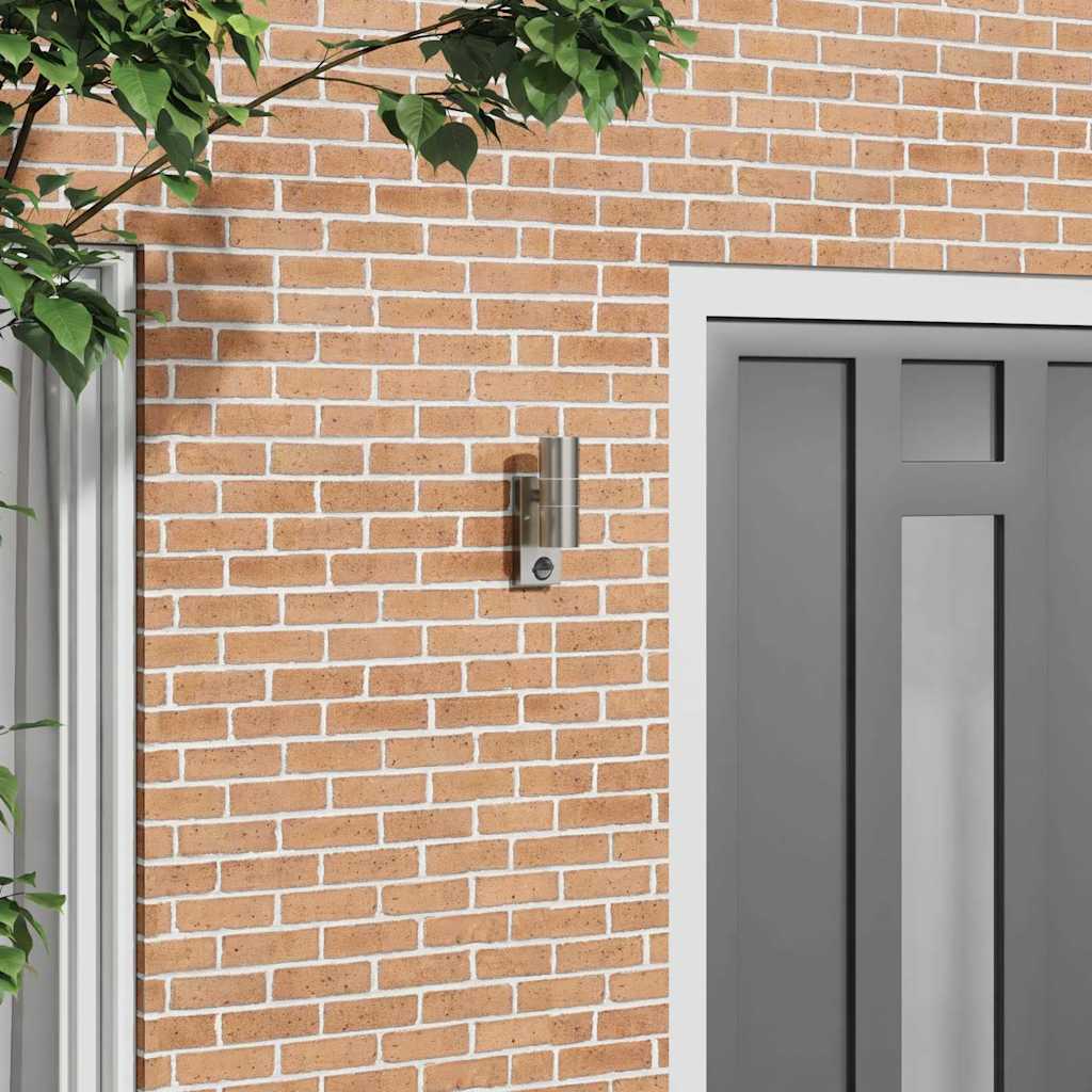 TONGLEN Outdoor Wall Light 7x10x22 cm - Silver
