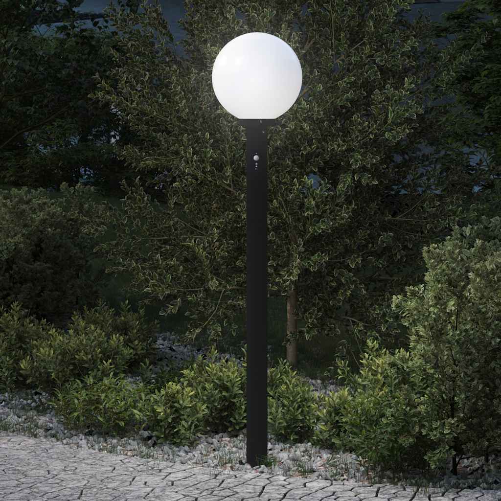 TONGLEN Bollard Light with Sensor 120 cm IP44 - Black