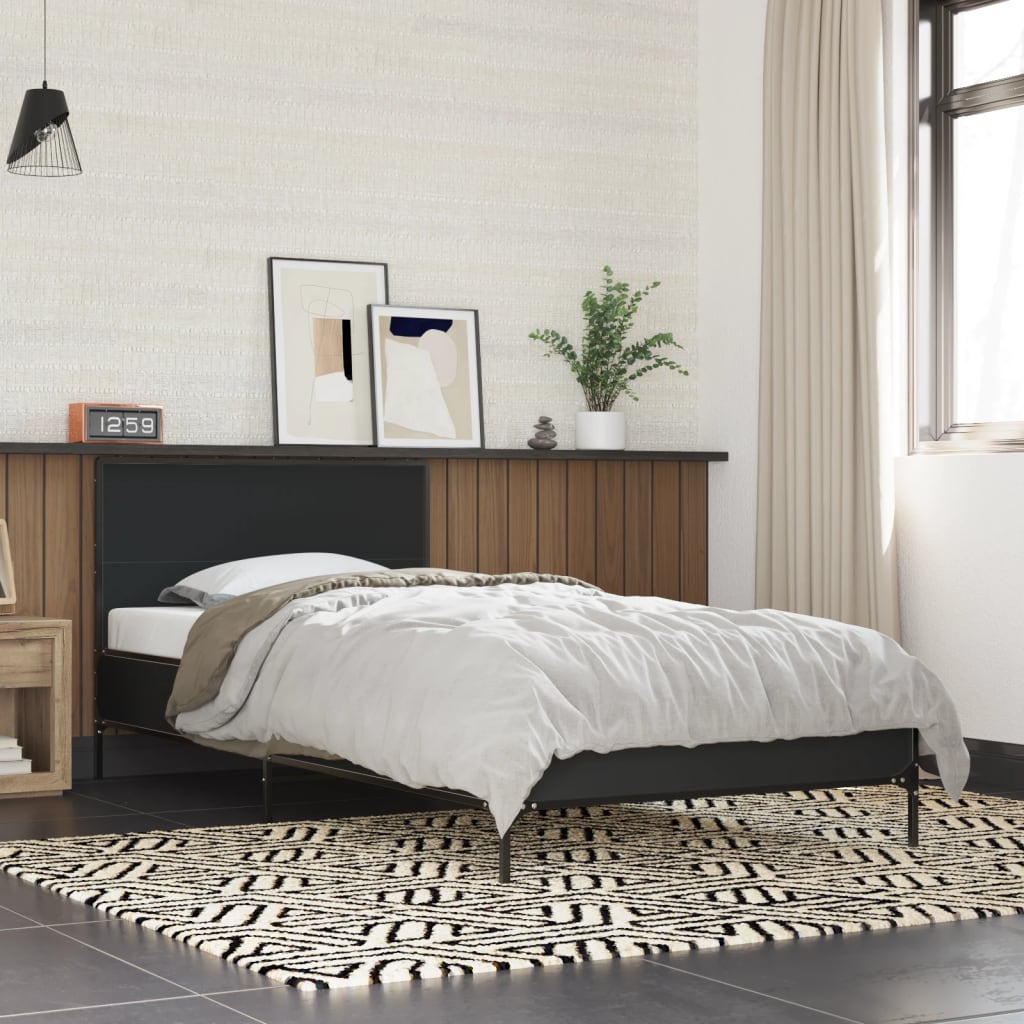 Bedframe Black 90x190cm Single