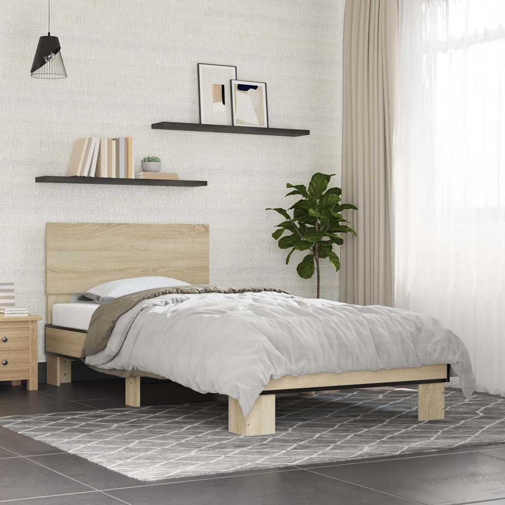 Bedframe Sonoma Oak 75x190cm Small Single