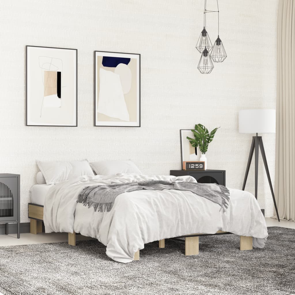Bedframe Sonoma Oak 120x200cm