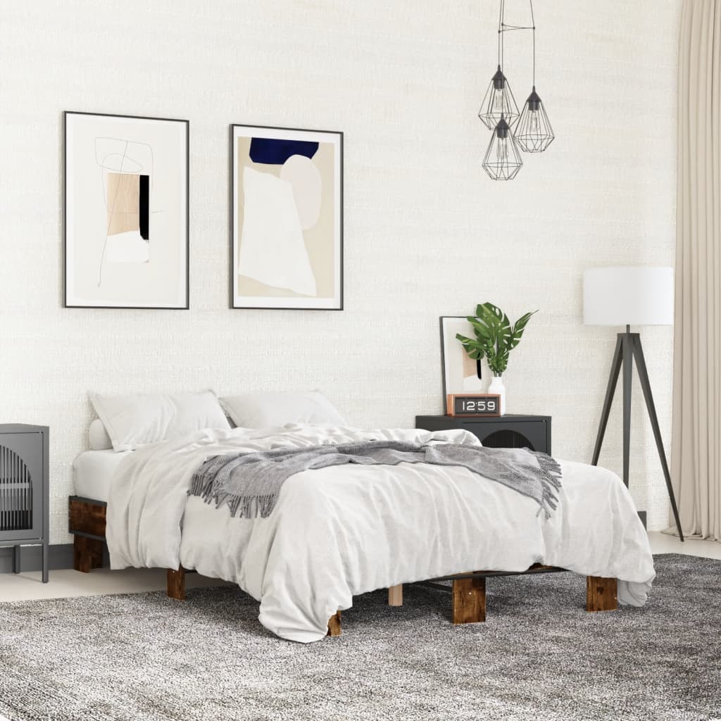 Bedframe Smoked Oak 120x200cm