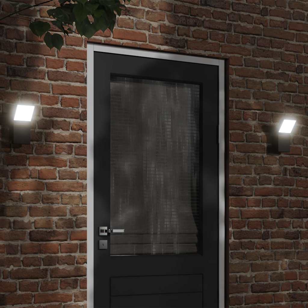 CRBURY Outdoor LED Wall Light Die-cast Aluminium - Black