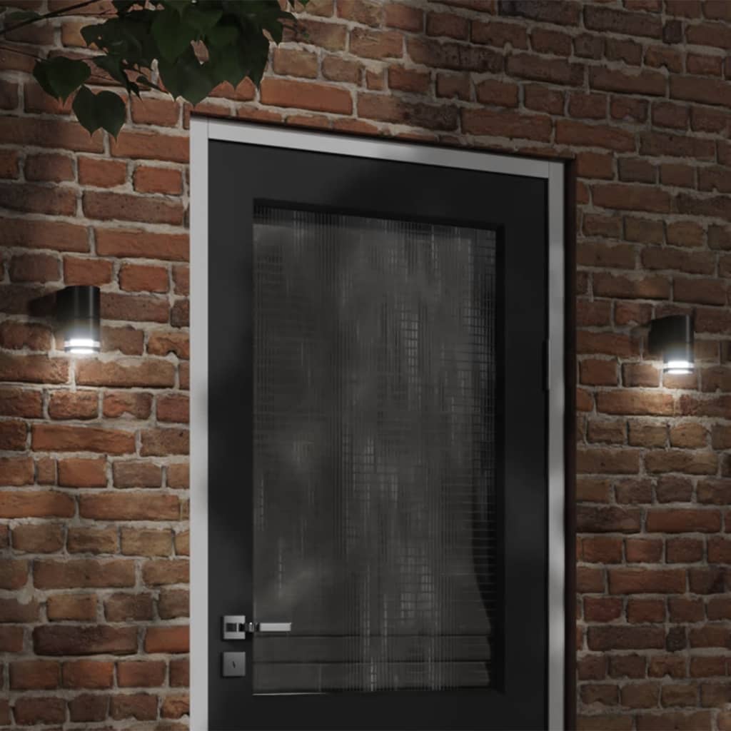 CRBURY Outdoor Wall Light Die-cast Aluminium - Black