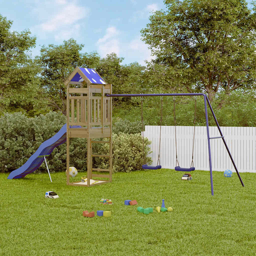 LERHAL Outdoor Playset Impregnated Wood - Pine