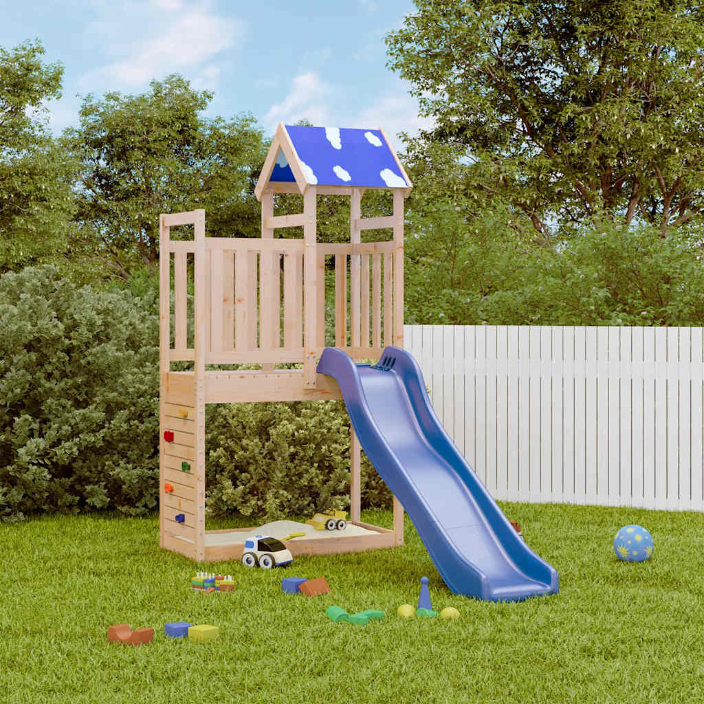 SOHWOD Outdoor Playset Solid Wood - Pine