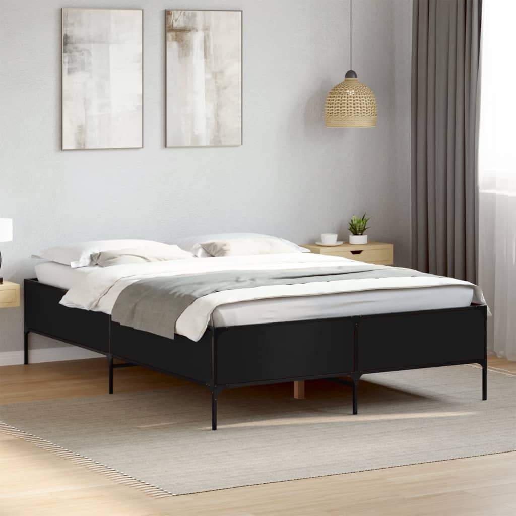 Bedframe Black 150x200cm King Size