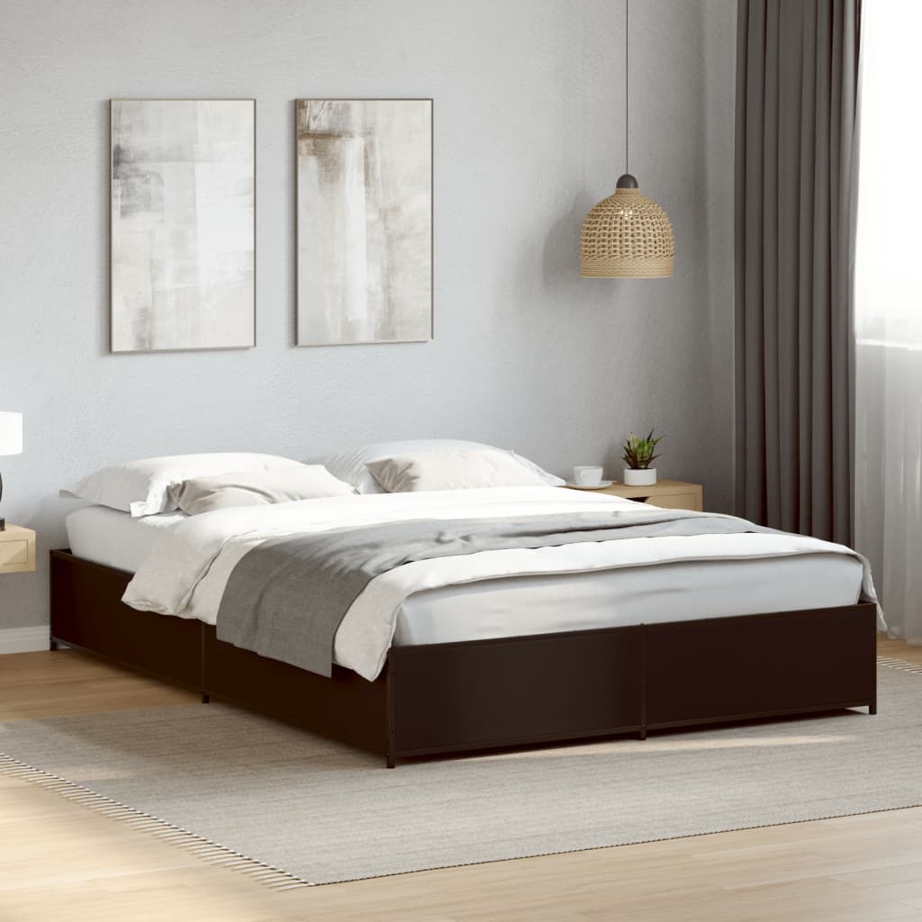 Bedframe Black 135x190cm Double
