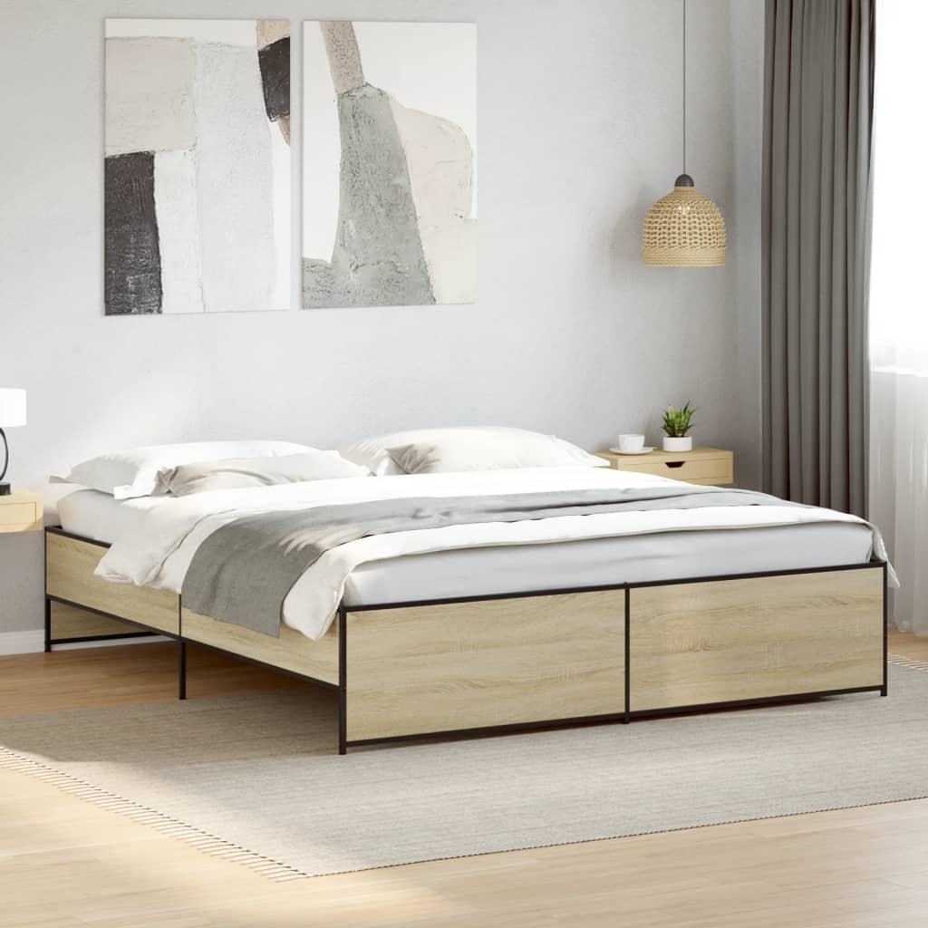 Bedframe Sonoma Oak 180x200cm Super King