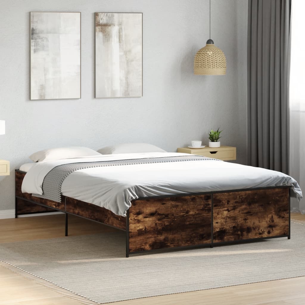 Bedframe Smoked Oak 120x200cm