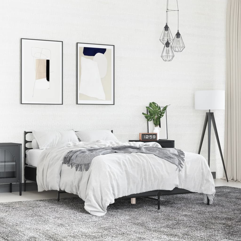 Bedframe Black 140x200cm