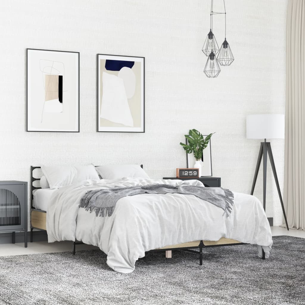 Bedframe Sonoma Oak 120x190cm Small Double