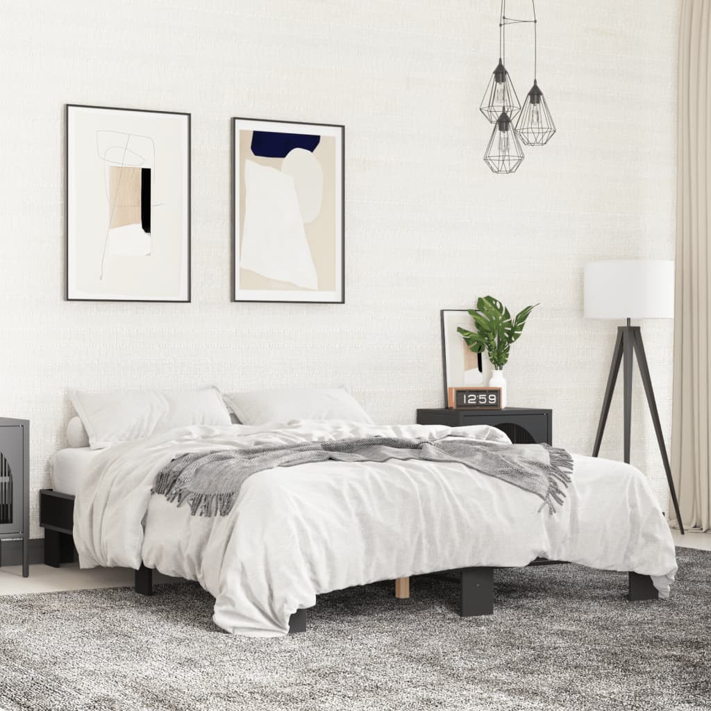 Bedframe Black 150x200cm King Size