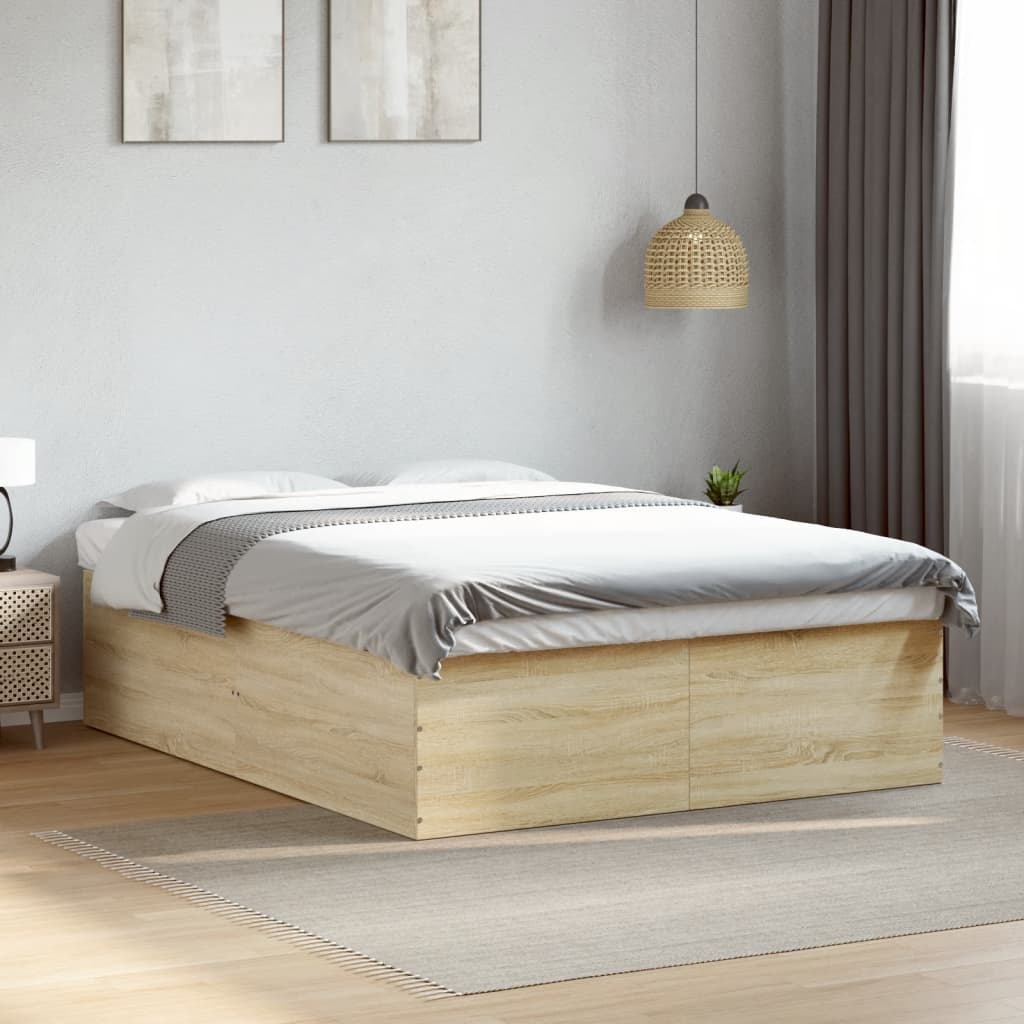 Bedframe Sonoma Oak 150x200cm King Size