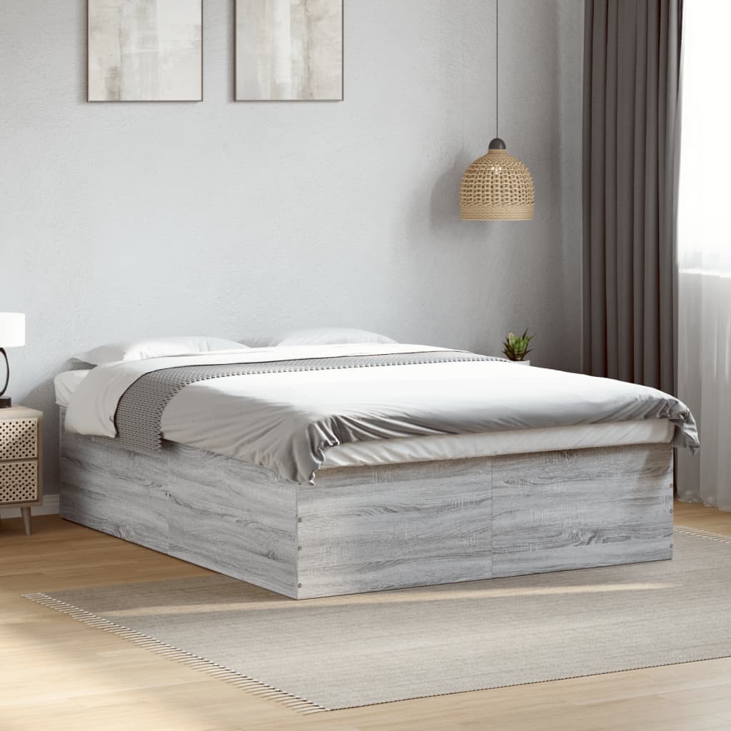 Bedframe Grey Sonoma 150x200cm King Size