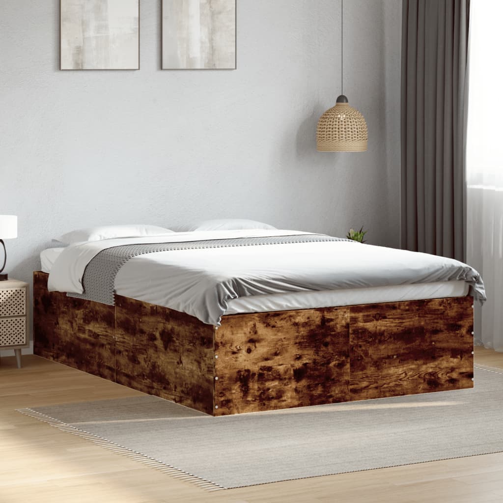 Bedframe Smoked Oak 120x190cm Small Double