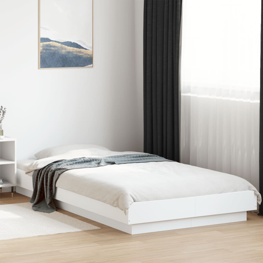 Bedframe White 75x190cm Small Single