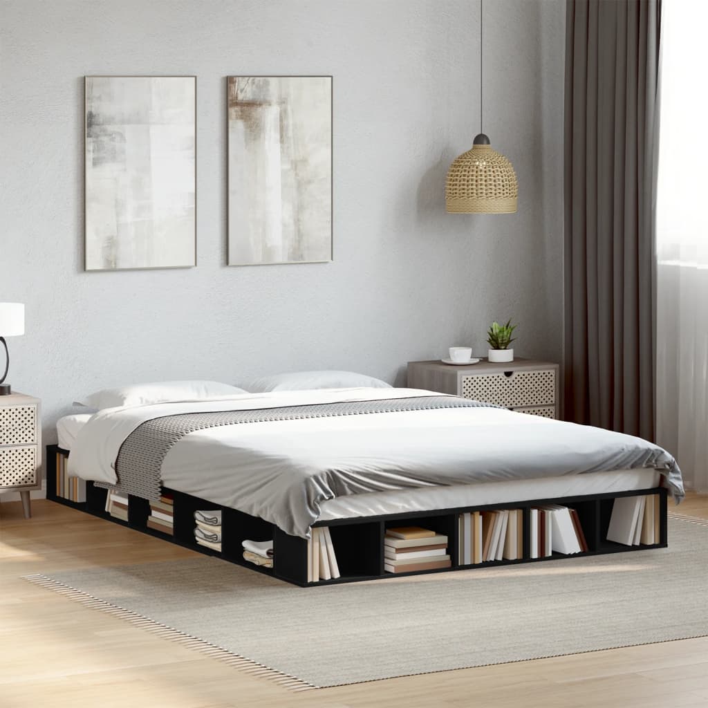 Bedframe Black 160x200cm
