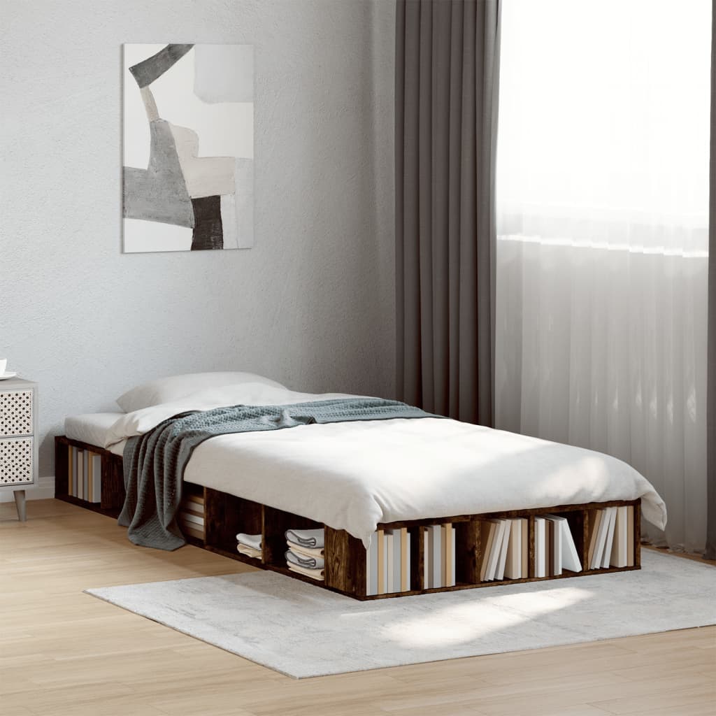 Bedframe Smoked Oak 90x200cm
