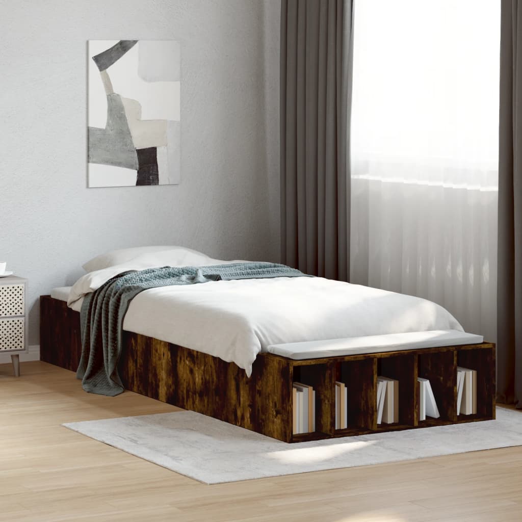 Bedframe Smoked Oak 90x200cm
