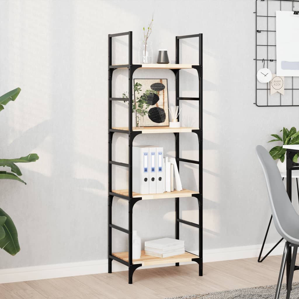 Floating Shelves 4 Pieces 60x30x2 cm Untreated Solid Wood Acacia
