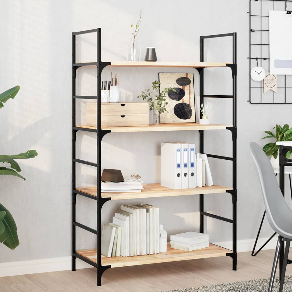 Floating Shelf 100x40x2 cm Untreated Solid Wood Acacia