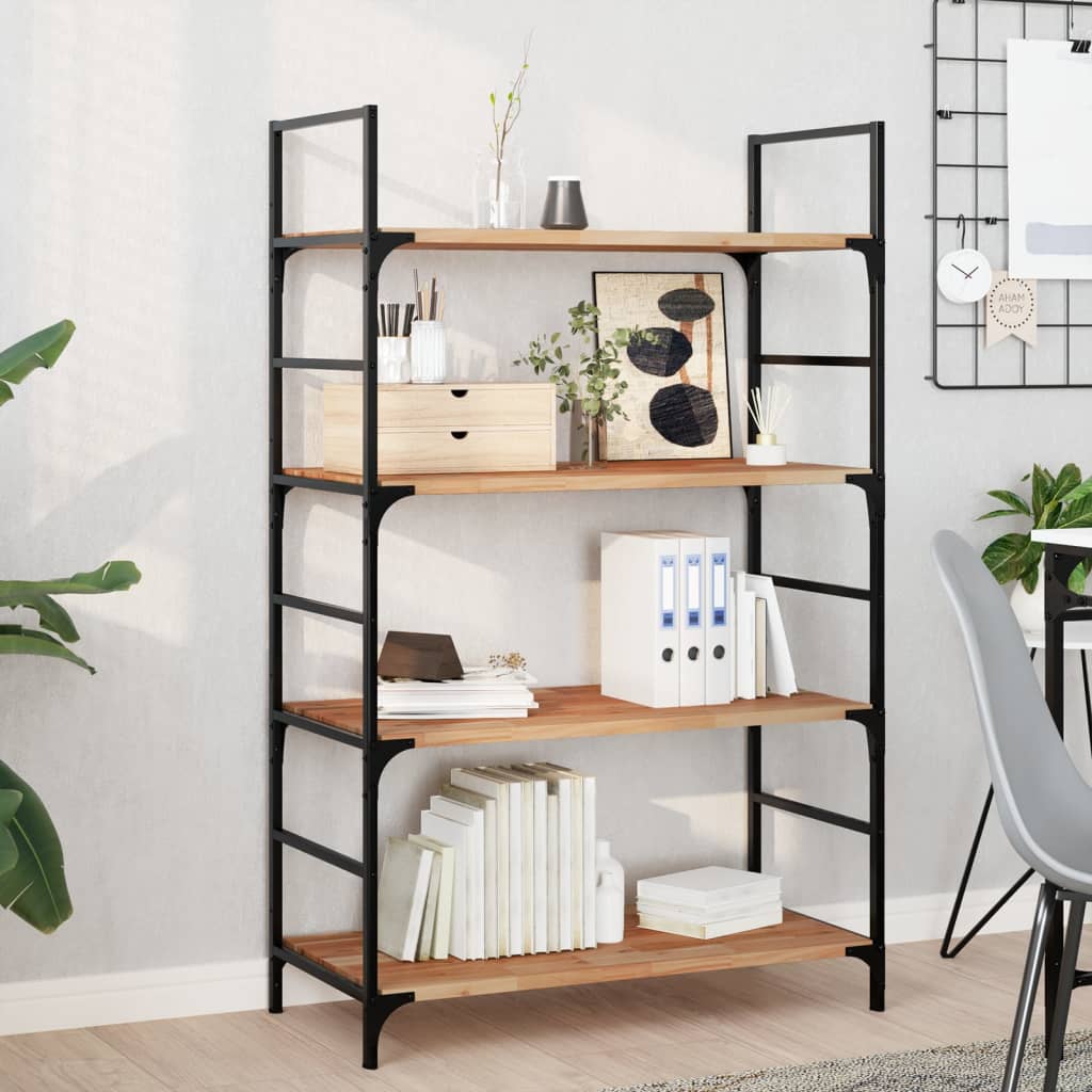 Floating Shelf 100x40x2 cm Oil Finished Solid Wood Acacia