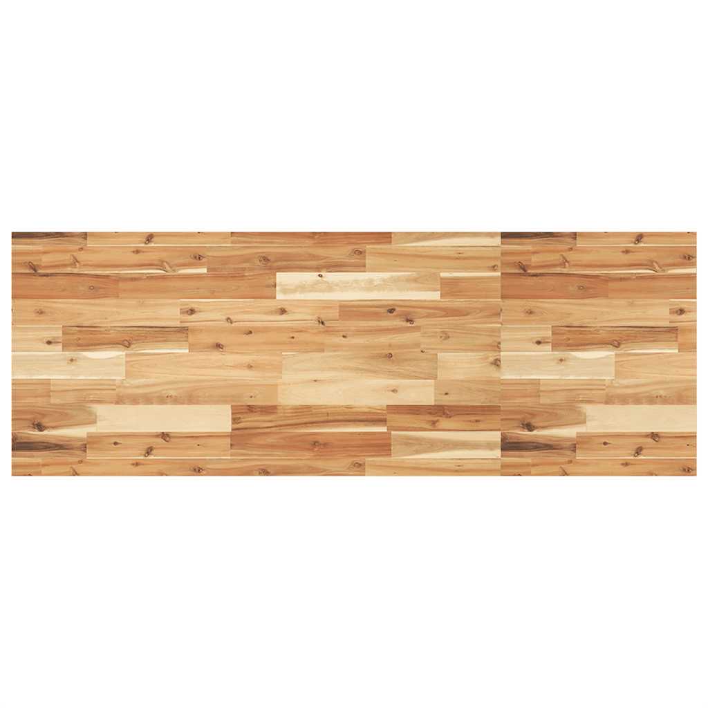 Desk Top Oil Finished 160x50x2 cm Solid Wood Acacia