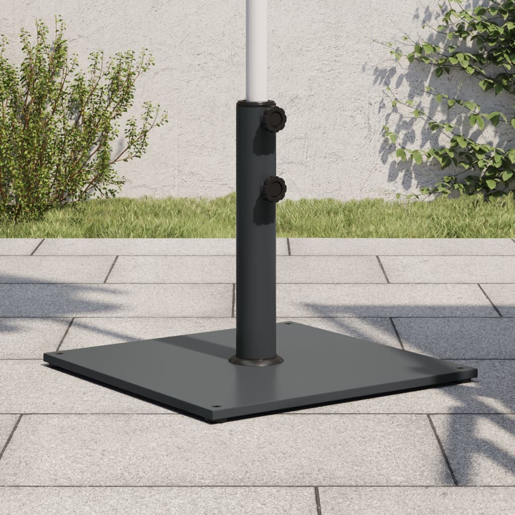 VAVALE Parasol Base for Dia 32/38/48 mm Poles 17 kg Square