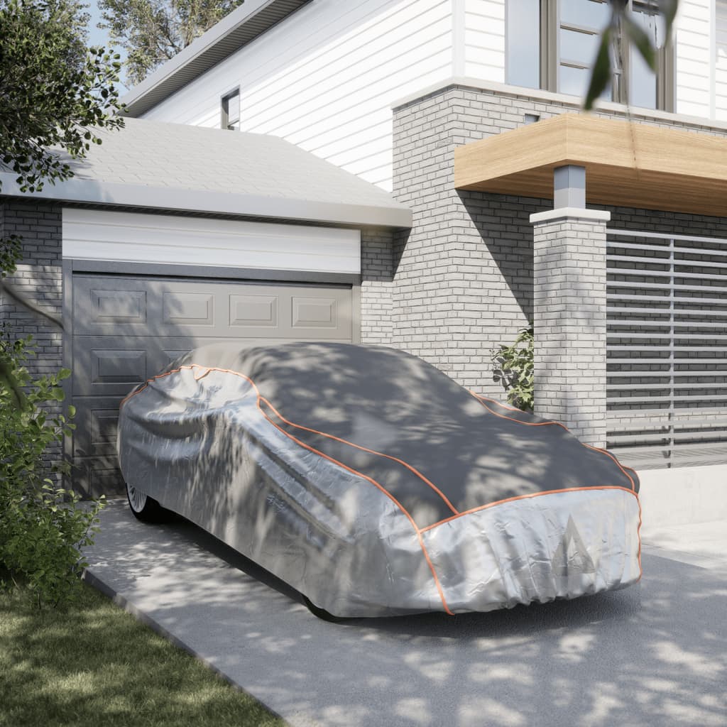 Car Cover for Sedan Hail Protection Full S Grey and Silver