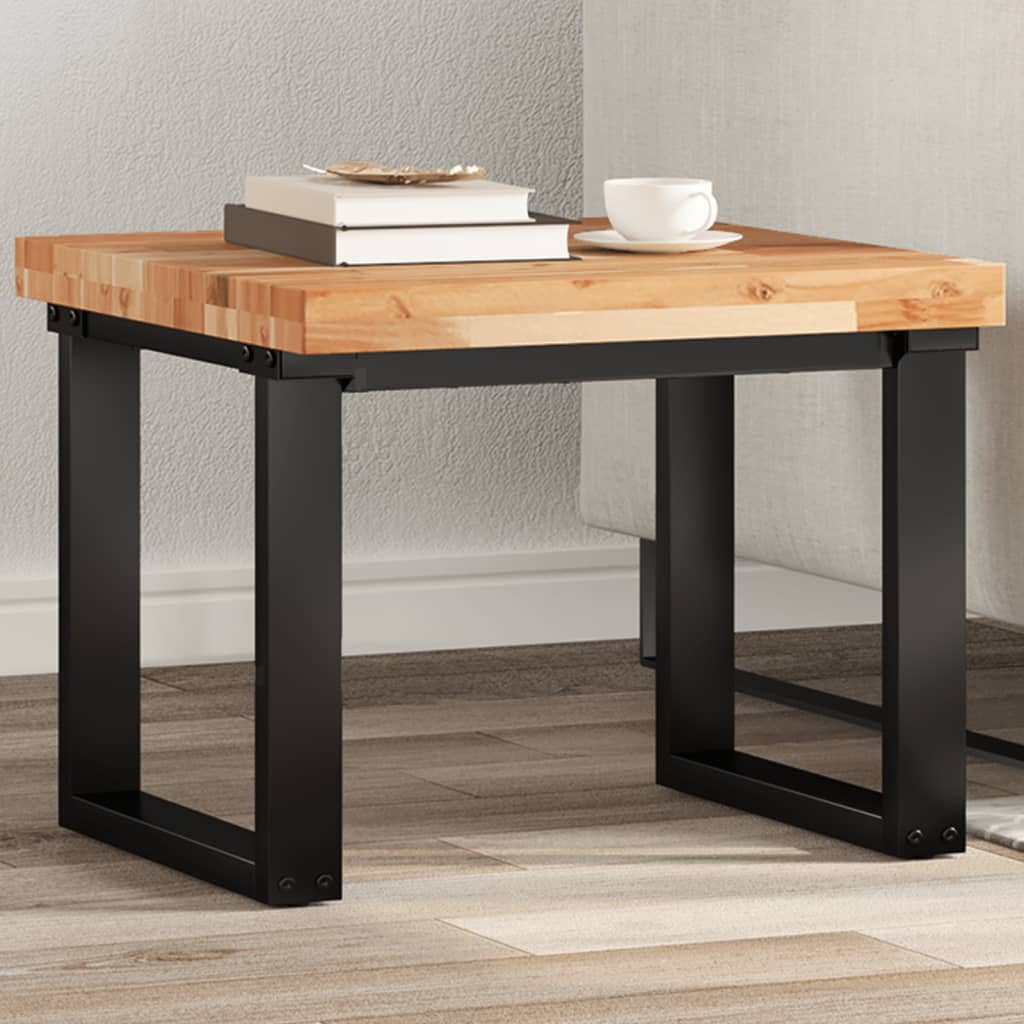 Table Top Square 50x50x4 cm Solid Wood Acacia
