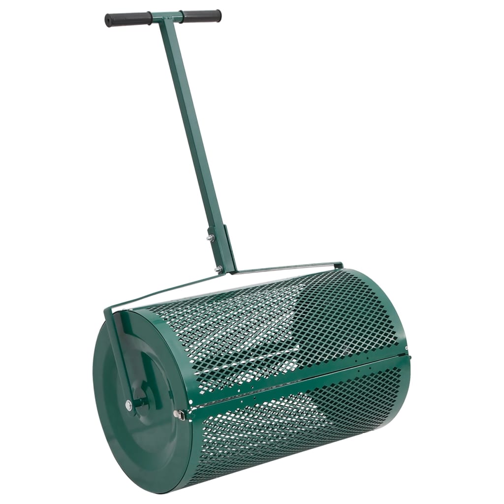 NAVALE Compost Spreader 75L Dia 40x60 cm Steel - Green