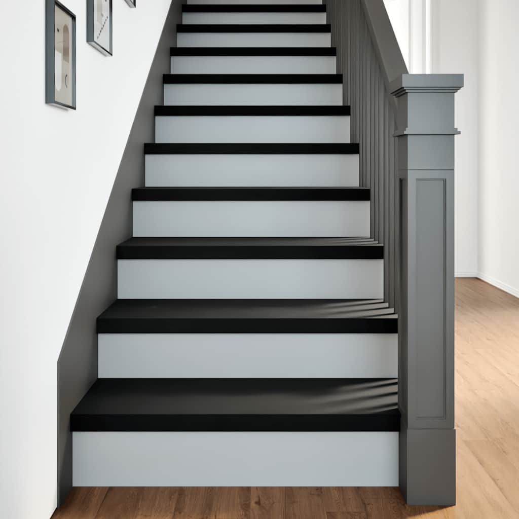 Stair Treads 20 Pieces Dark Brown 70x25x2 cm Solid Wood Oak