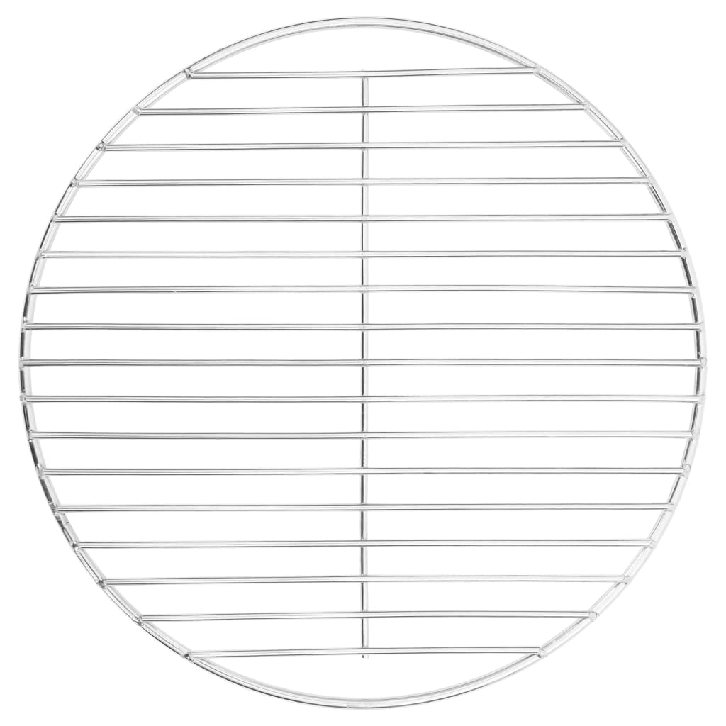 BBQ Grill Grate Round 34.5 cm 304 Stainless Steel