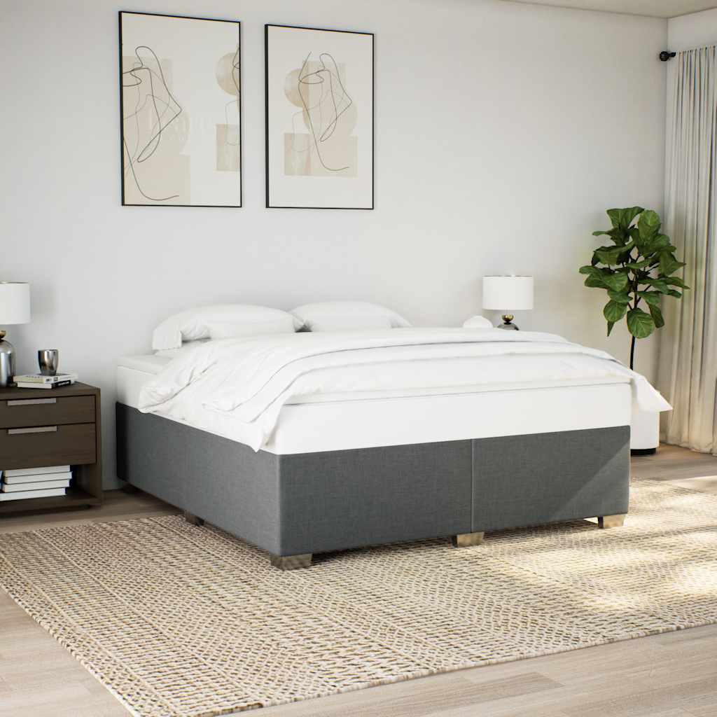 Bedframe Dark GreyÂ Super King Fabric