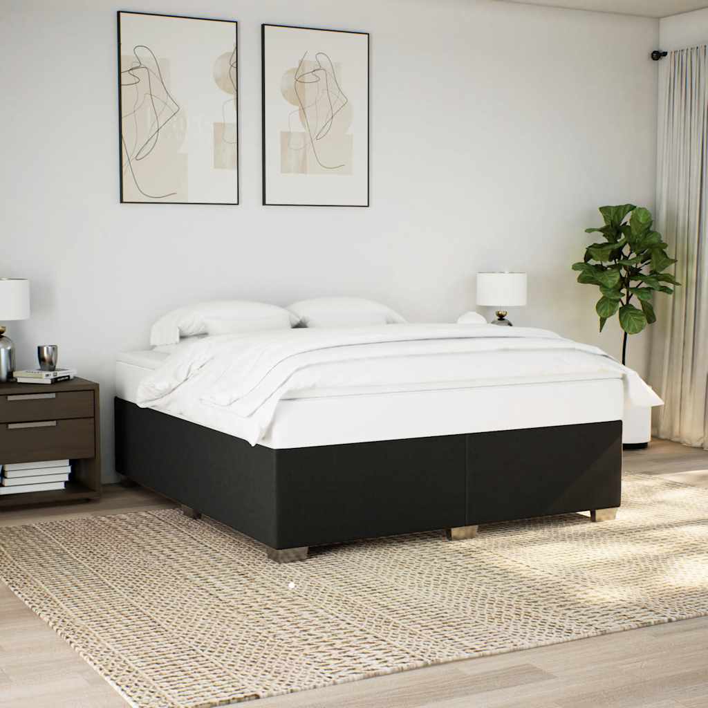 Bedframe BlackÂ Super King Fabric