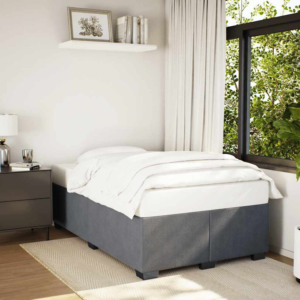 Bedframe Dark GreyÂ Double Velvet