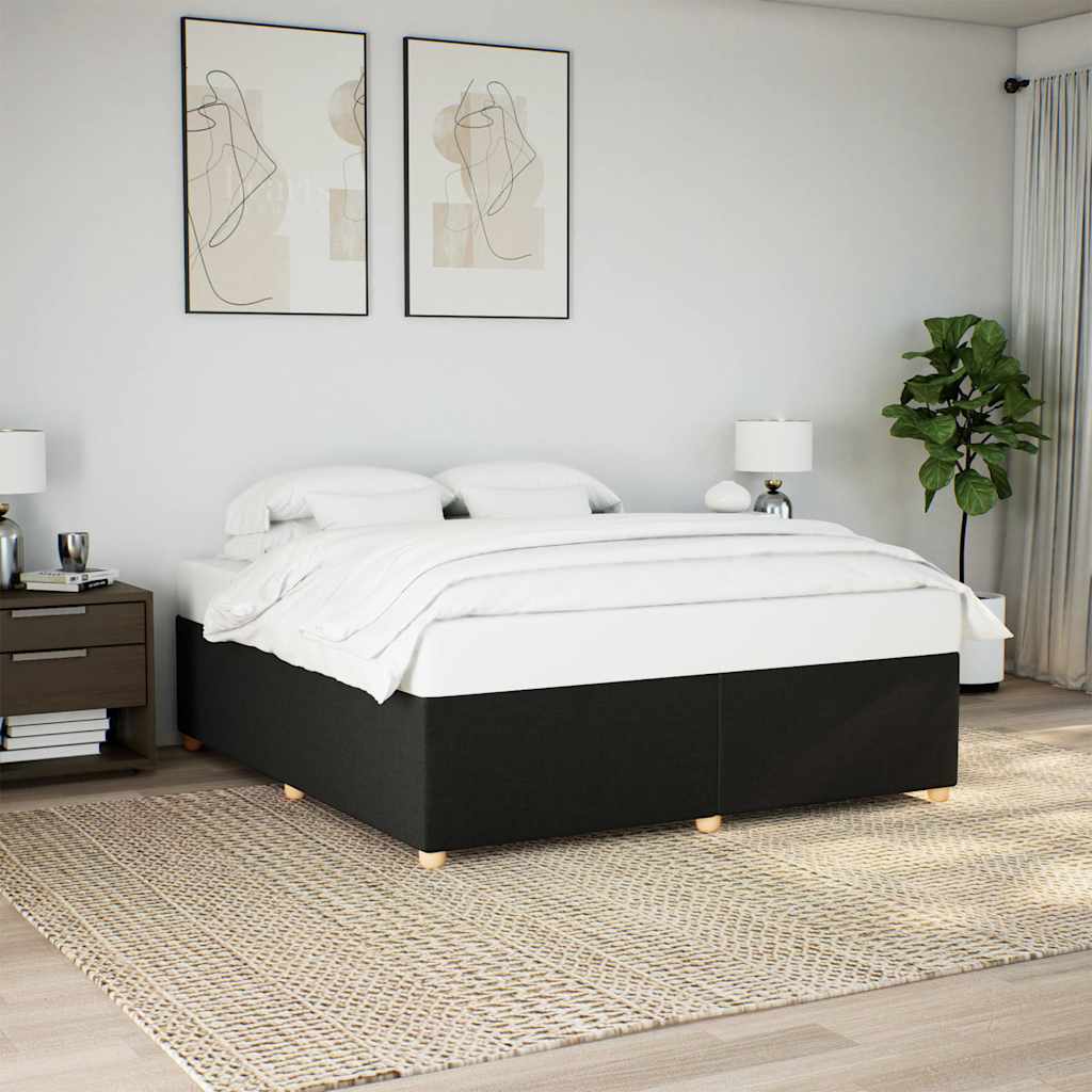 Bedframe BlackÂ Super King Fabric