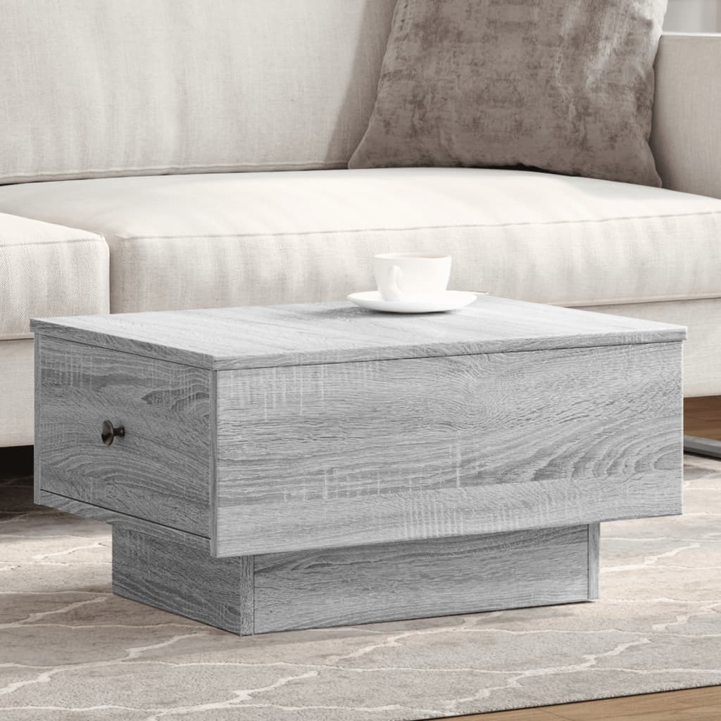 Coffee Table Grey Sonoma 60x45x31 cm Engineered Wood