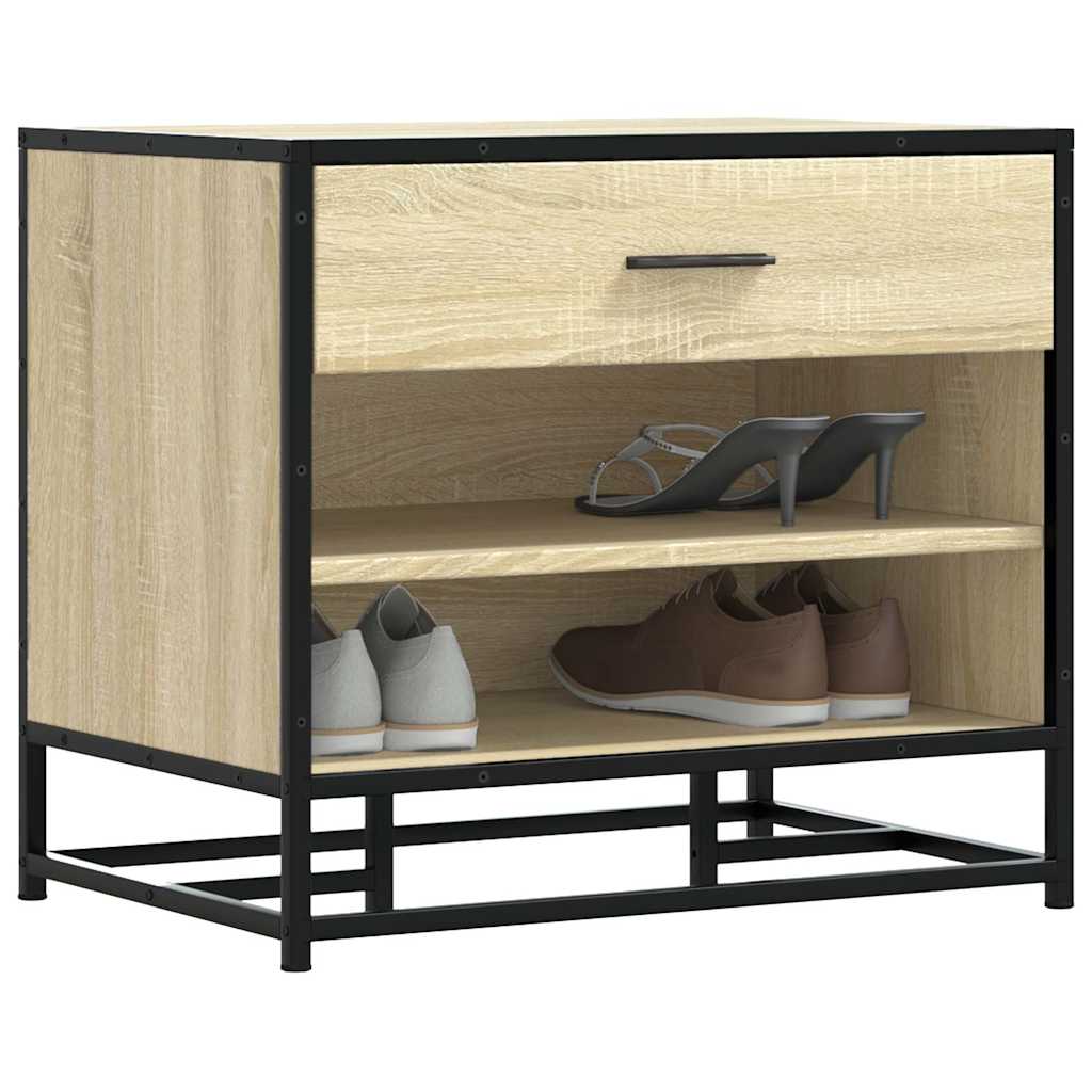 THUNDER Small Shoe Bench Sonoma Oak