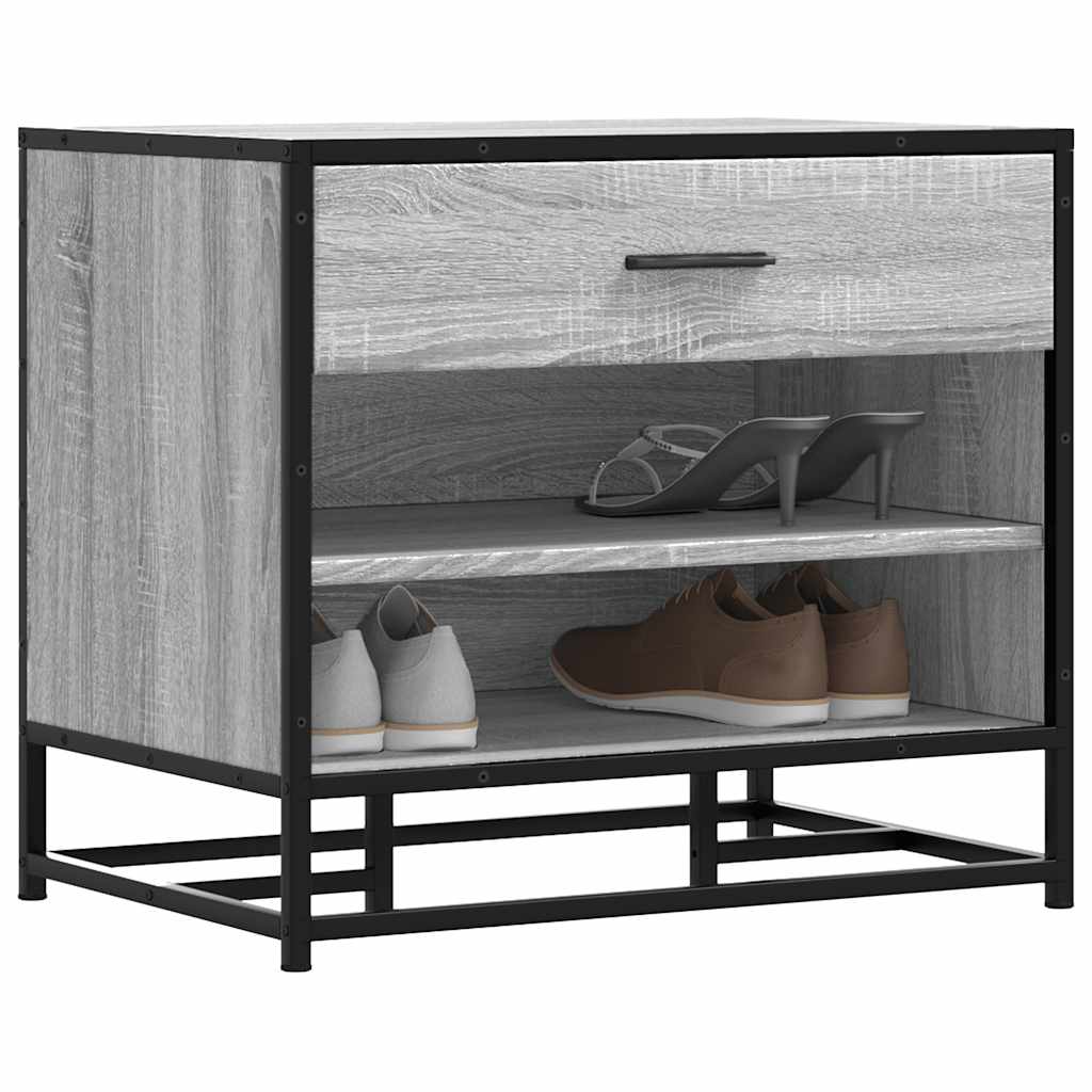 THUNDER Small Shoe Bench Grey Sonoma