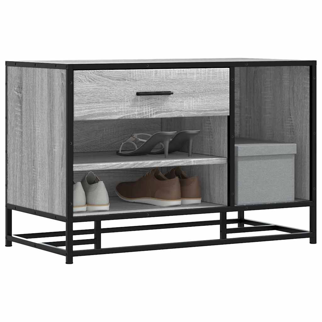 PALISADE Medium Shoe Bench Grey Sonoma
