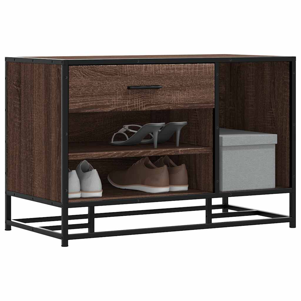 PALISADE Medium Shoe Bench Brown Oak