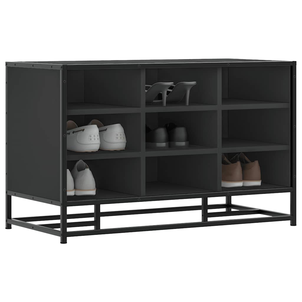 TUMANIA Medium Shoe Bench Black