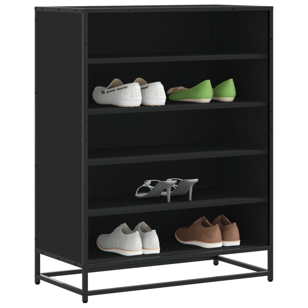 KOHINEX Medium Shoe Cabinet Black
