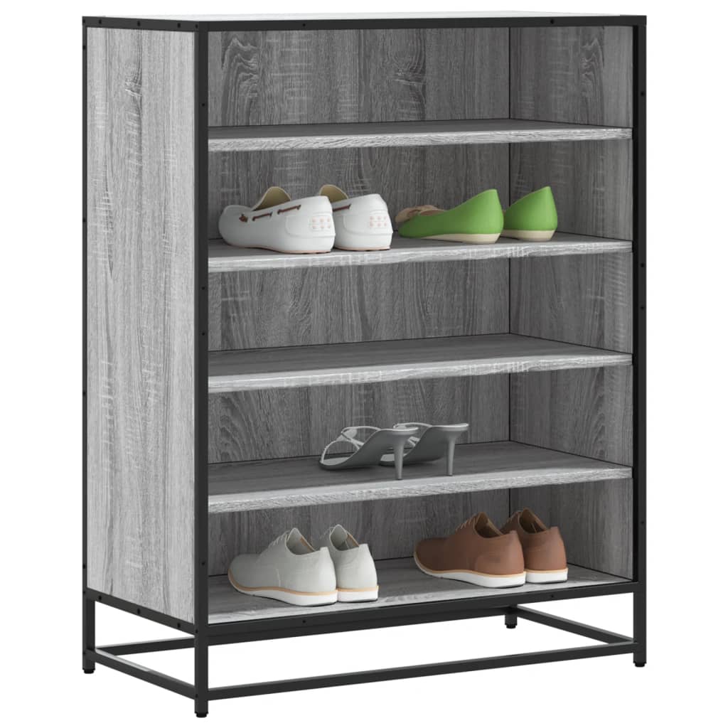 KOHINEX Medium Shoe Cabinet Grey Sonoma